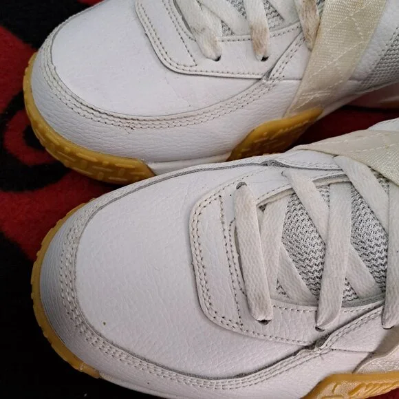 %Size 13 Nike Air Raid White Gum White Basketball Shoes DJ5974-100 Men / A 22